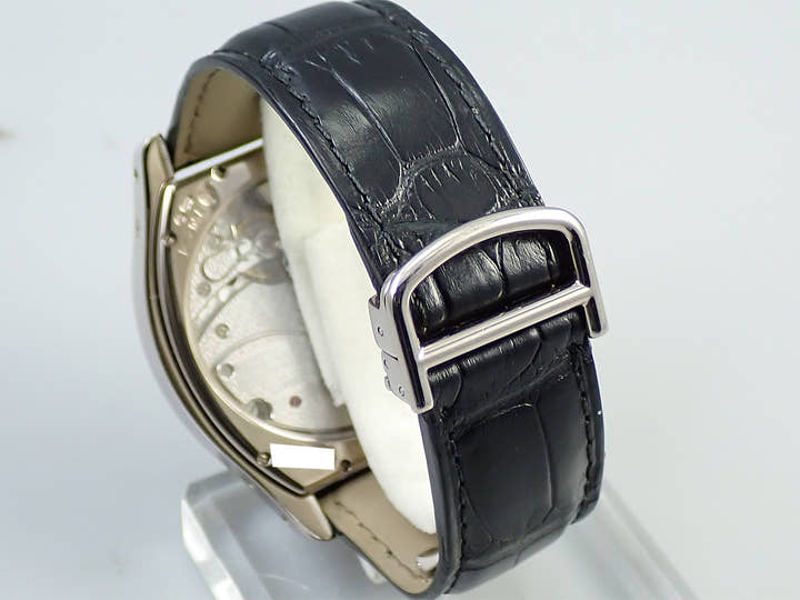 カルティエ トーチュ XL パワーリザーブ 8デイズ Ref.W1545951 シルバー文字盤 中古 VKS5AY68