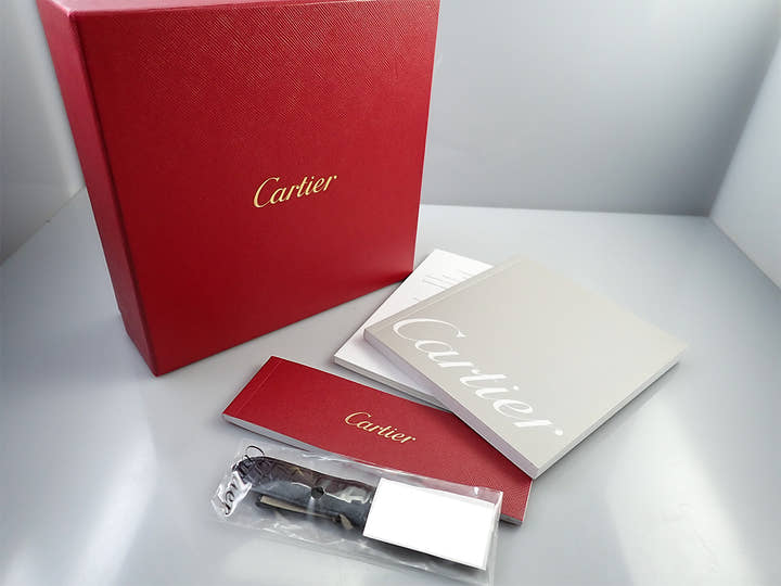カルティエ トーチュ XL パワーリザーブ 8デイズ Ref.W1545951 シルバー文字盤 中古 VKS5AY68