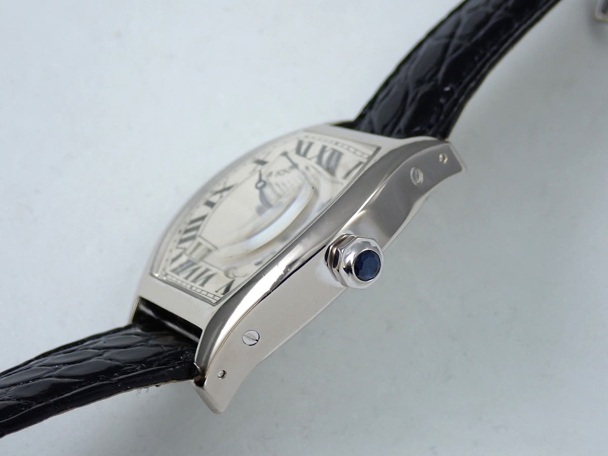 カルティエ トーチュ XL パワーリザーブ 8デイズ Ref.W1545951 シルバー文字盤 中古 0T0VKXVU