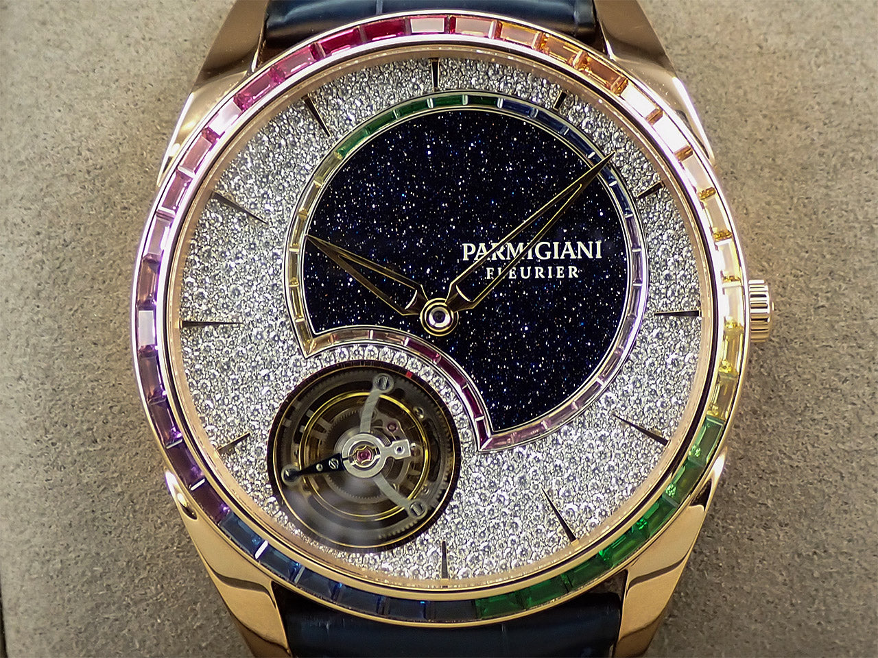 Parmigiani Fleurier Tonda 1950 Double Rainbow Flying Tourbillon &lt;Warranty, Box, etc.&gt;