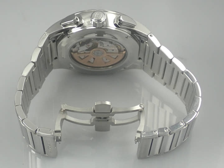 パルミジャーニフルリエ トンダグラフ Ref.PFC910-0000210-B00182 シルバー×ブラック文字盤 美品 tonda-2