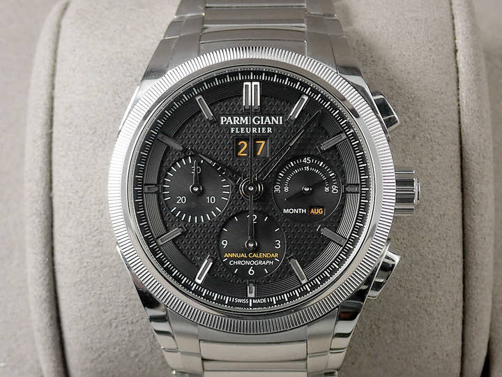 パルミジャーニフルリエ トンダ GT クロノグラフ Ref.PFC906-0000210-B00182 ブラック文字盤 美品 2WMKUKTW