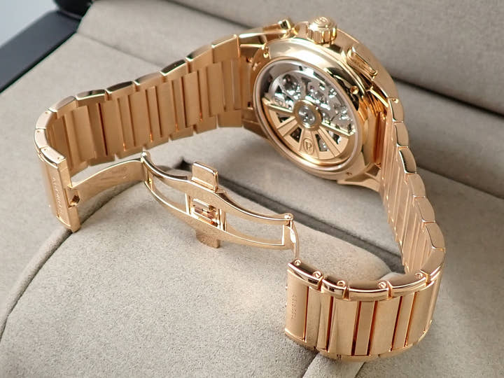 パルミジャーニフルリエ トンダ GT クロノグラフ Ref.PFC903-1500140.B10082 シルバー×ブラック文字盤 美品 J6502932