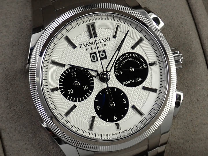 パルミジャーニフルリエ トンダ GT クロノグラフ Ref.PFC906-0000140-B00182 シルバー×ブラック文字盤 中古 UM4M3WV8