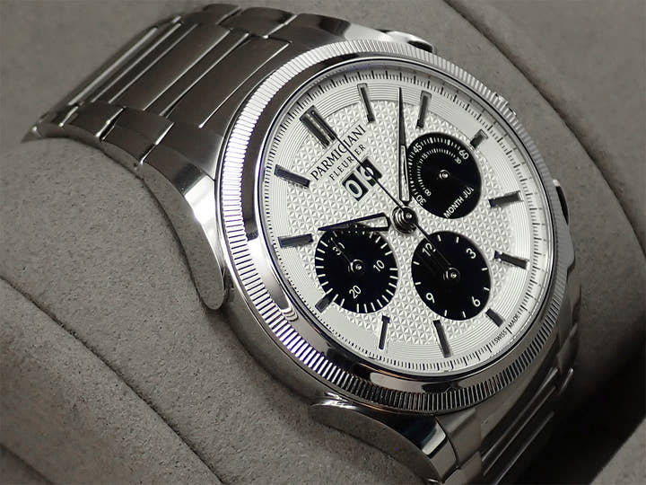 パルミジャーニフルリエ トンダ GT クロノグラフ Ref.PFC906-0000140-B00182 シルバー×ブラック文字盤 中古 UM4M3WV8