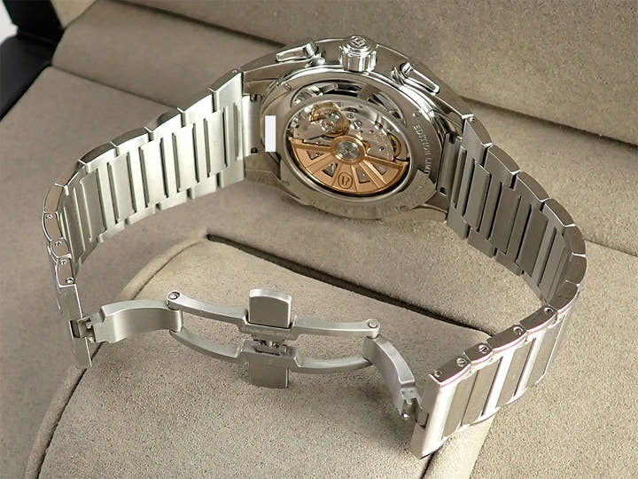 パルミジャーニフルリエ トンダ GT クロノグラフ Ref.PFC906-0000210-B00182 ブラック文字盤 中古 F5WV21LX