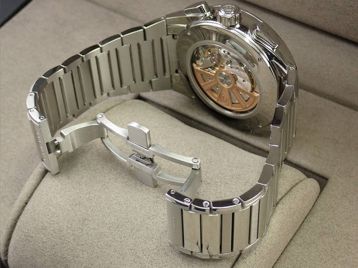 パルミジャーニフルリエ トンダ GT クロノグラフ Ref.PFC906-0000140-B00182 シルバー×ブラック文字盤 中古 U7TM9HX9