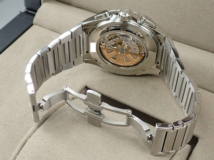 パルミジャーニフルリエ トンダ GT クロノグラフ Ref.PFC906-0000140-B00182 シルバー×ブラック文字盤 中古 0W100CWR