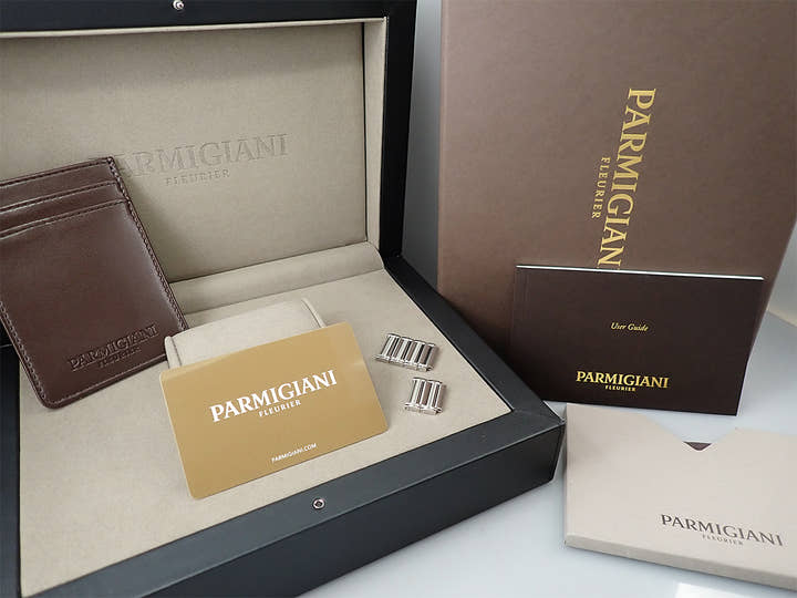 パルミジャーニフルリエ トンダ GT クロノグラフ Ref.PFC906-0000140-B00182 シルバー×ブラック文字盤 中古 0W100CWR