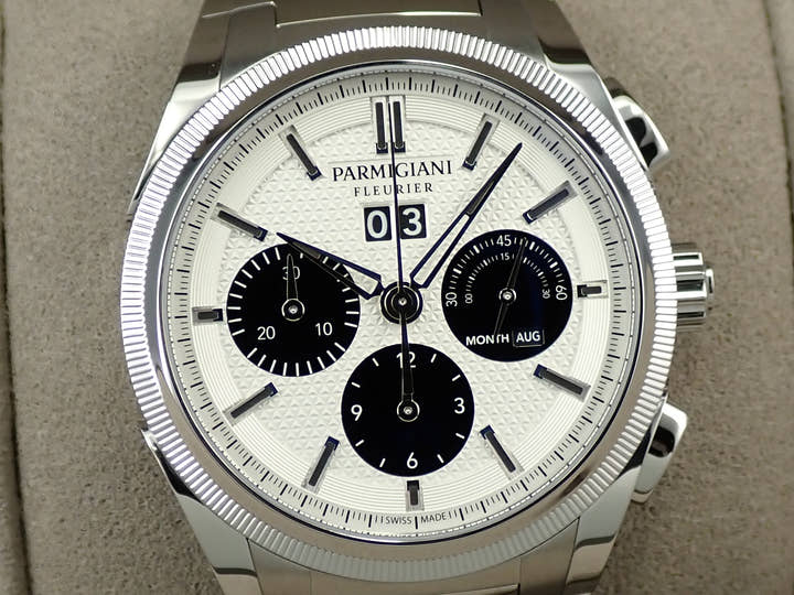 パルミジャーニフルリエ トンダ GT クロノグラフ Ref.PFC906-0000140-B00182 シルバー×ブラック文字盤 未使用 53231025