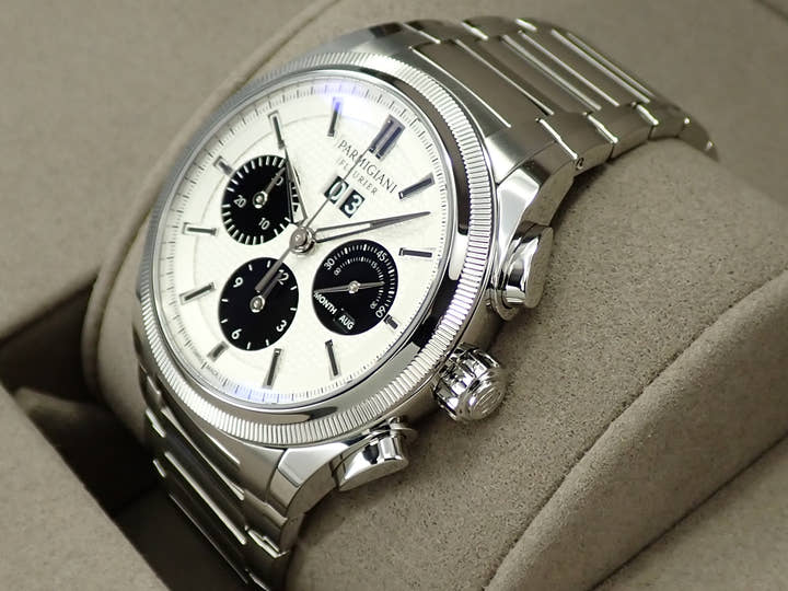 パルミジャーニフルリエ トンダ GT クロノグラフ Ref.PFC906-0000140-B00182 シルバー×ブラック文字盤 未使用 53231025