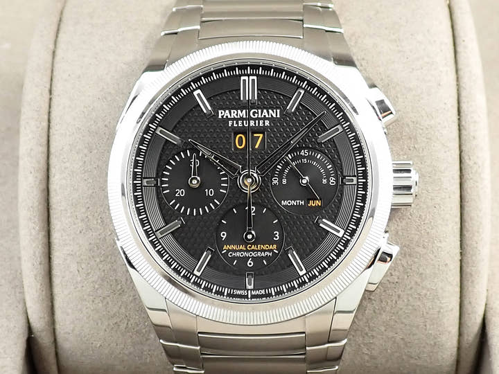 パルミジャーニフルリエ トンダ GT クロノグラフ Ref.PFC906-0000210-B00182 ブラック文字盤 中古 AV831880