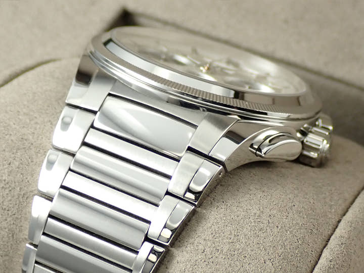 パルミジャーニフルリエ トンダ GT クロノグラフ Ref.PFC906-0000140-B00182 シルバー×ブラック文字盤 中古 1J3WFRFH