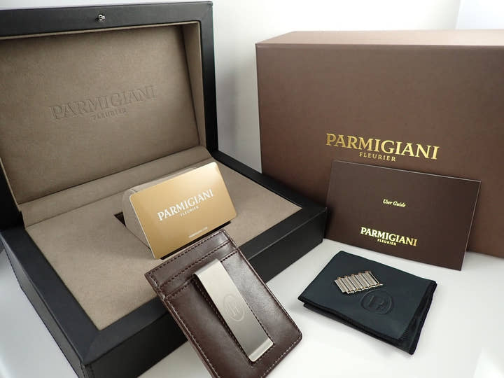 パルミジャーニフルリエ トンダ PF マイクロローター Ref.PFC914-1020001-100182 グレー文字盤 未使用 9X117609