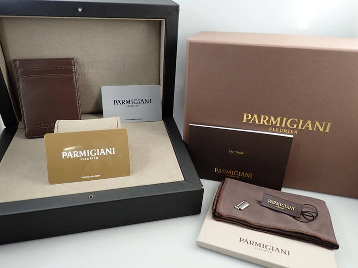 パルミジャーニフルリエ トンダ PF オートマティック Ref.PFC804-1020002-100182 グレー文字盤 美品 W1UCTJTA
