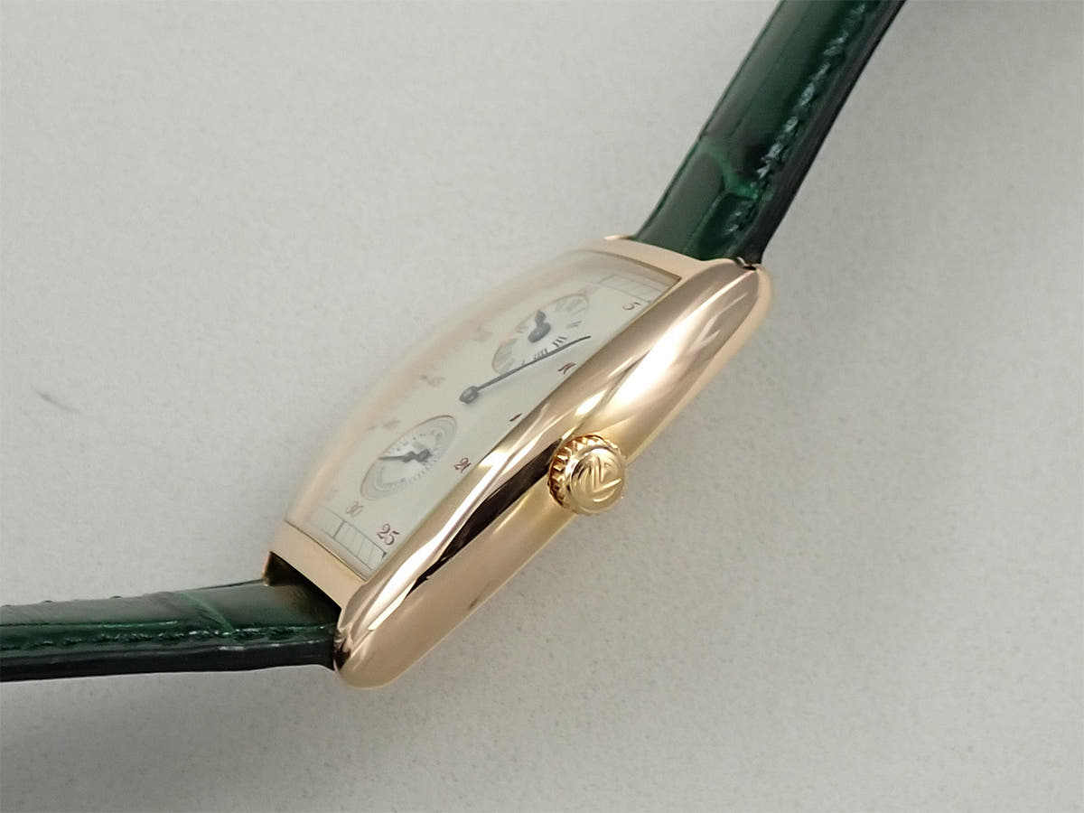 フランクミュラー トノーカーベックス レギュレーター ジャンピングアワー Ref.2852 SR シルバー文字盤 美品 C8L1J633