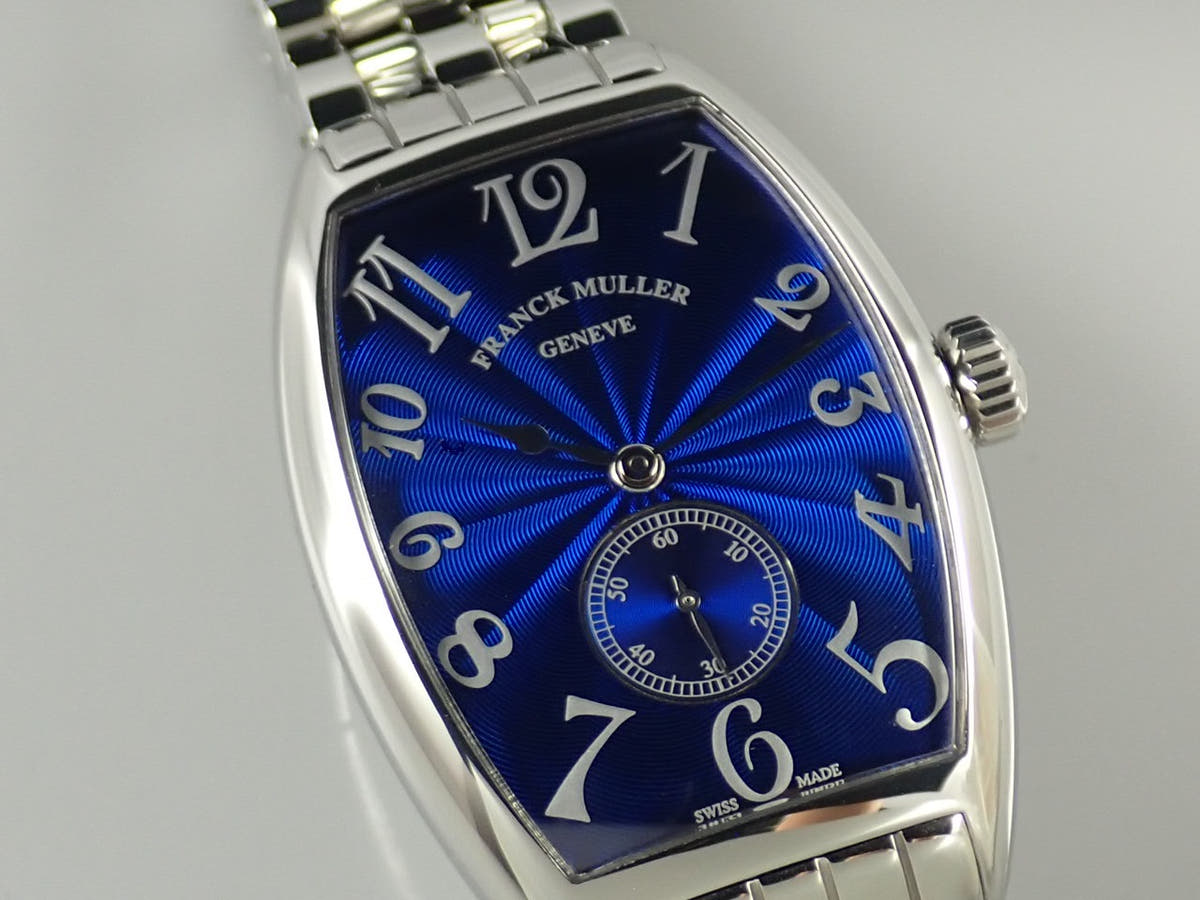 フランクミュラー トノウカーベックス 25th 1992リミテッド Ref.2851S6LTD 1992 BLUE AC ブルー文字盤 中古 9CT4Y2M8