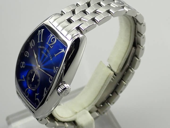 フランクミュラー トノウカーベックス 25th 1992リミテッド Ref.2851S6LTD 1992 BLUE AC ブルー文字盤 中古 9CT4Y2M8