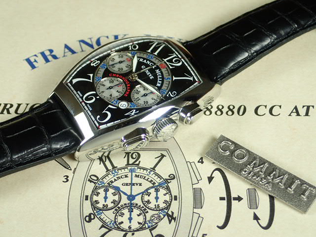 Franck Muller Tonneau Curvex Chronograph