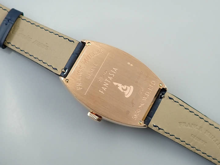 フランクミュラー トノウ カーベックス ファンタジア Ref.5850 SC W.D.LTD ブルー文字盤 美品 S3363947