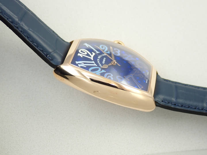 フランクミュラー トノウ カーベックス ファンタジア Ref.5850 SC W.D.LTD ブルー文字盤 美品 S3363947