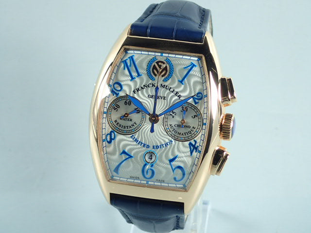 Franck Muller Tonneau Curvex Chronograph PRIDE OF GREECE [50 pieces limited to Greece]