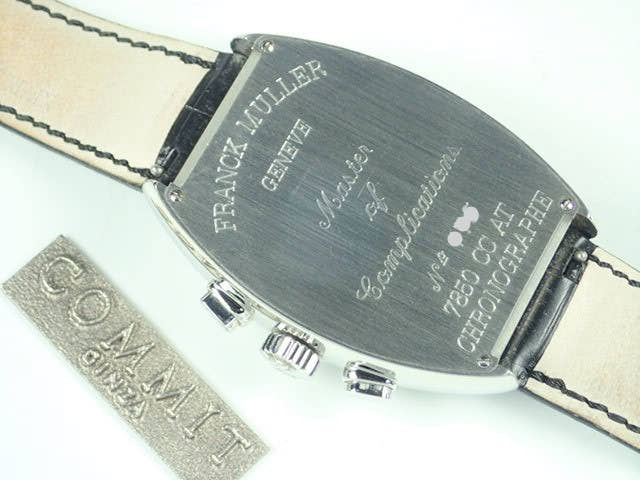 フランクミュラー トノウ Ref.7850CCAT シルバー文字盤 中古 tonneau-curvex-6