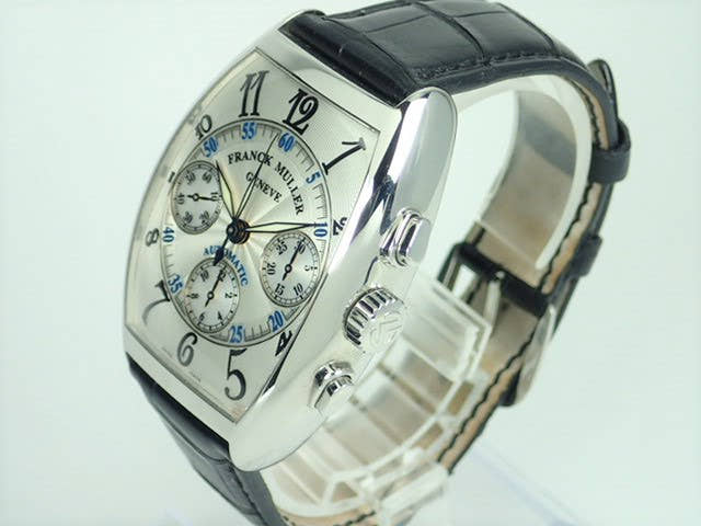 フランクミュラー トノウ Ref.7850CCAT シルバー文字盤 中古 tonneau-curvex-6