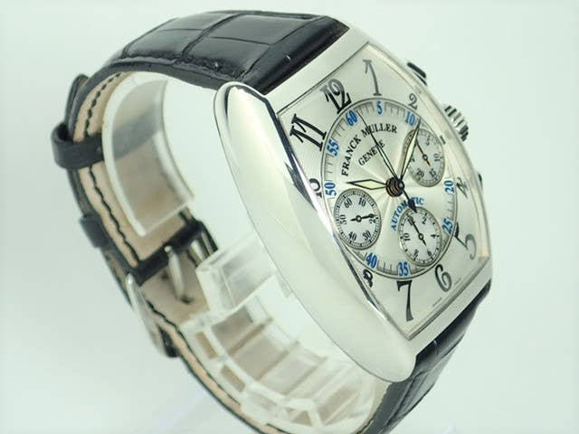 フランクミュラー トノウ Ref.7850CCAT シルバー文字盤 中古 tonneau-curvex-6
