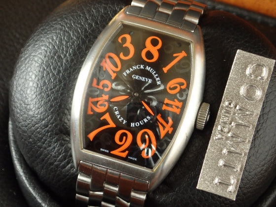 Franck Muller Tonneau Curvex Crazy Hours Japan Limited Ref.5850 CH J