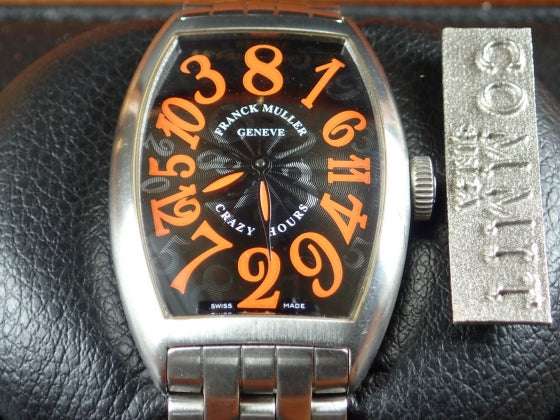 Franck Muller Tonneau Curvex Crazy Hours Japan Limited Ref.5850 CH J