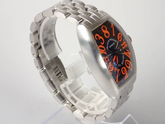 フランクミュラー トノウ Ref.5850CHJ ブラック文字盤 中古 tonneau-curvex