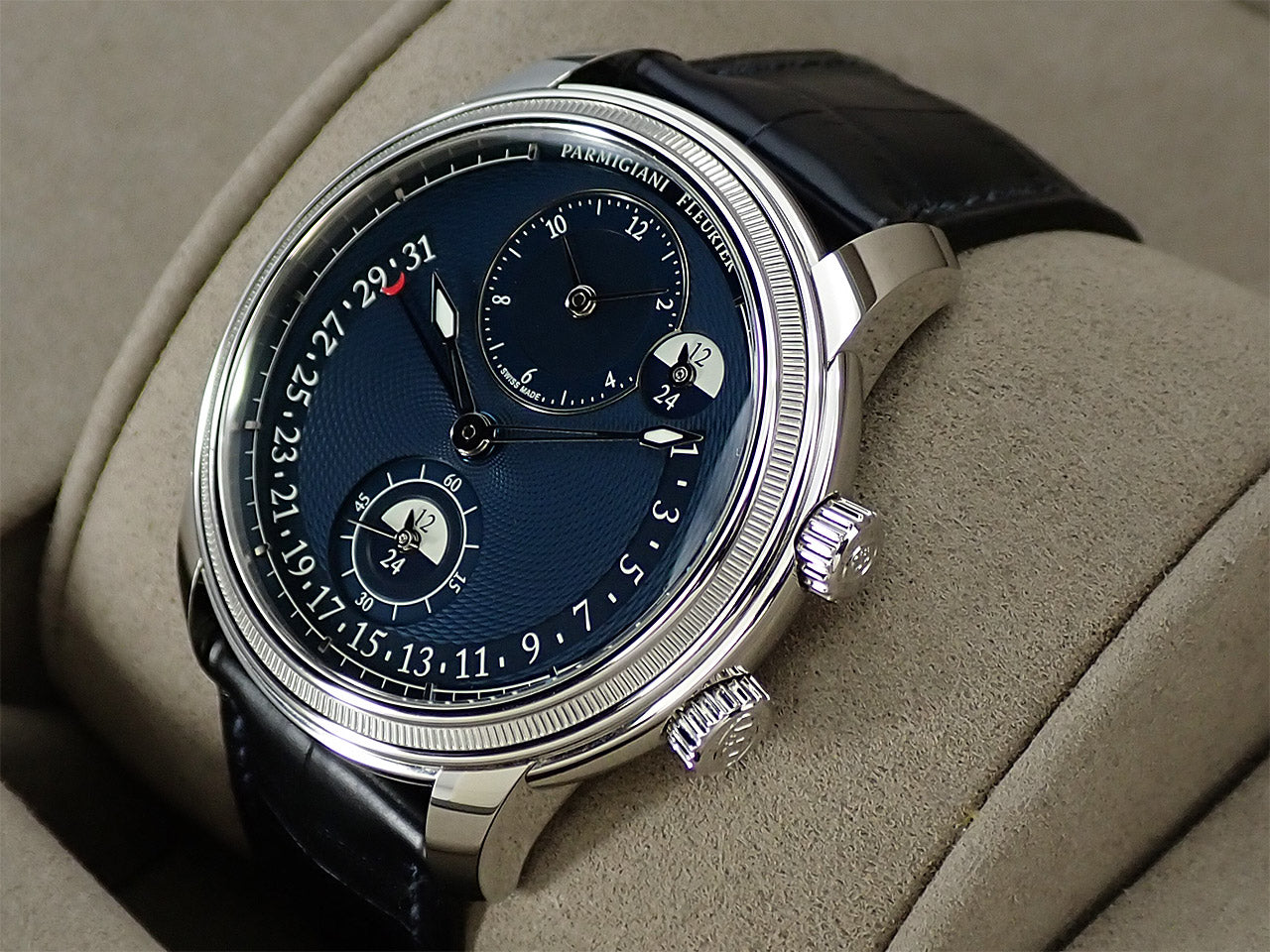 Parmigiani Fleurier Toric Hémisphères Retrograde &lt;Warranty, Box, etc.&gt;