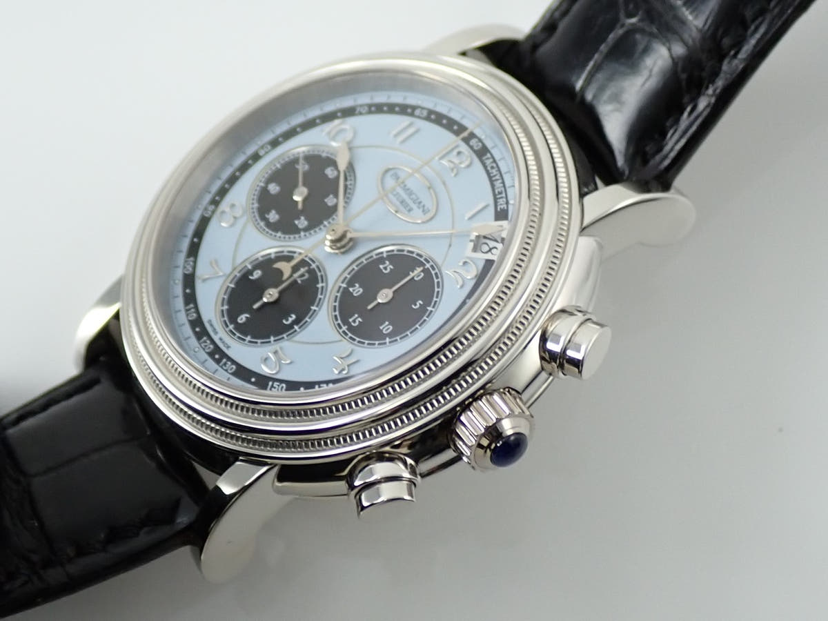 パルミジャーニフルリエ トリック クロノグラフ Ref.PF006783 ラベンダー文字盤 中古 9T6K7340