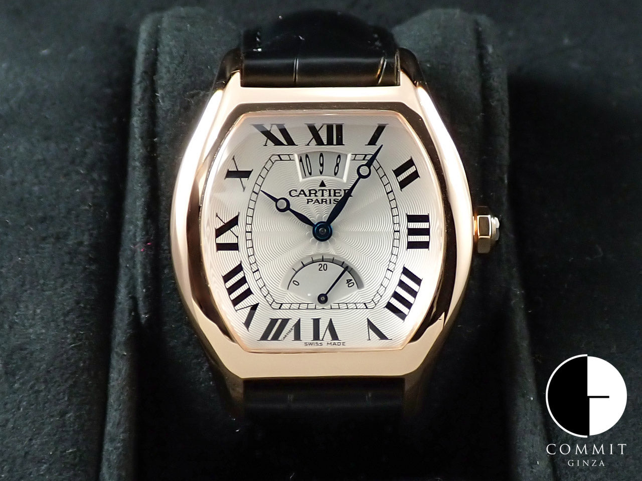 Cartier Tortue Power Reserve Date &lt;Warranty, Box, etc.&gt;