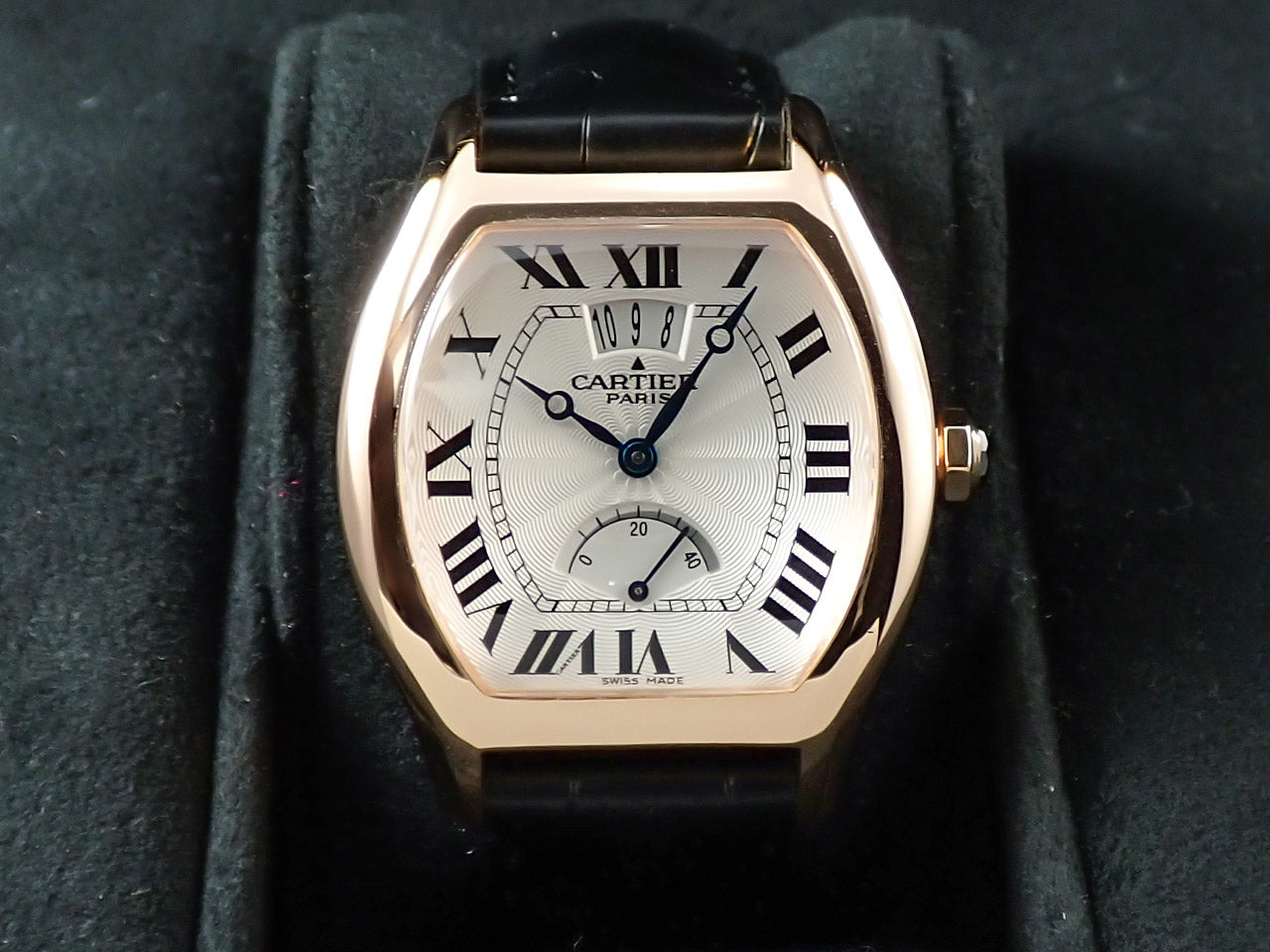 Cartier Tortue Power Reserve Date &lt;Warranty, Box, etc.&gt;