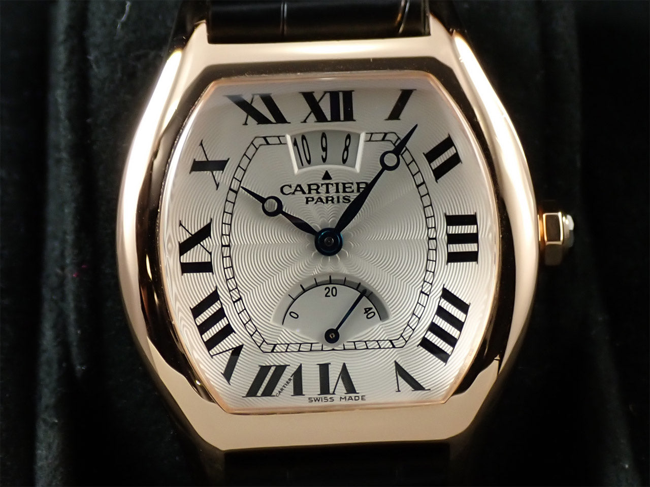 Cartier Tortue Power Reserve Date &lt;Warranty, Box, etc.&gt;