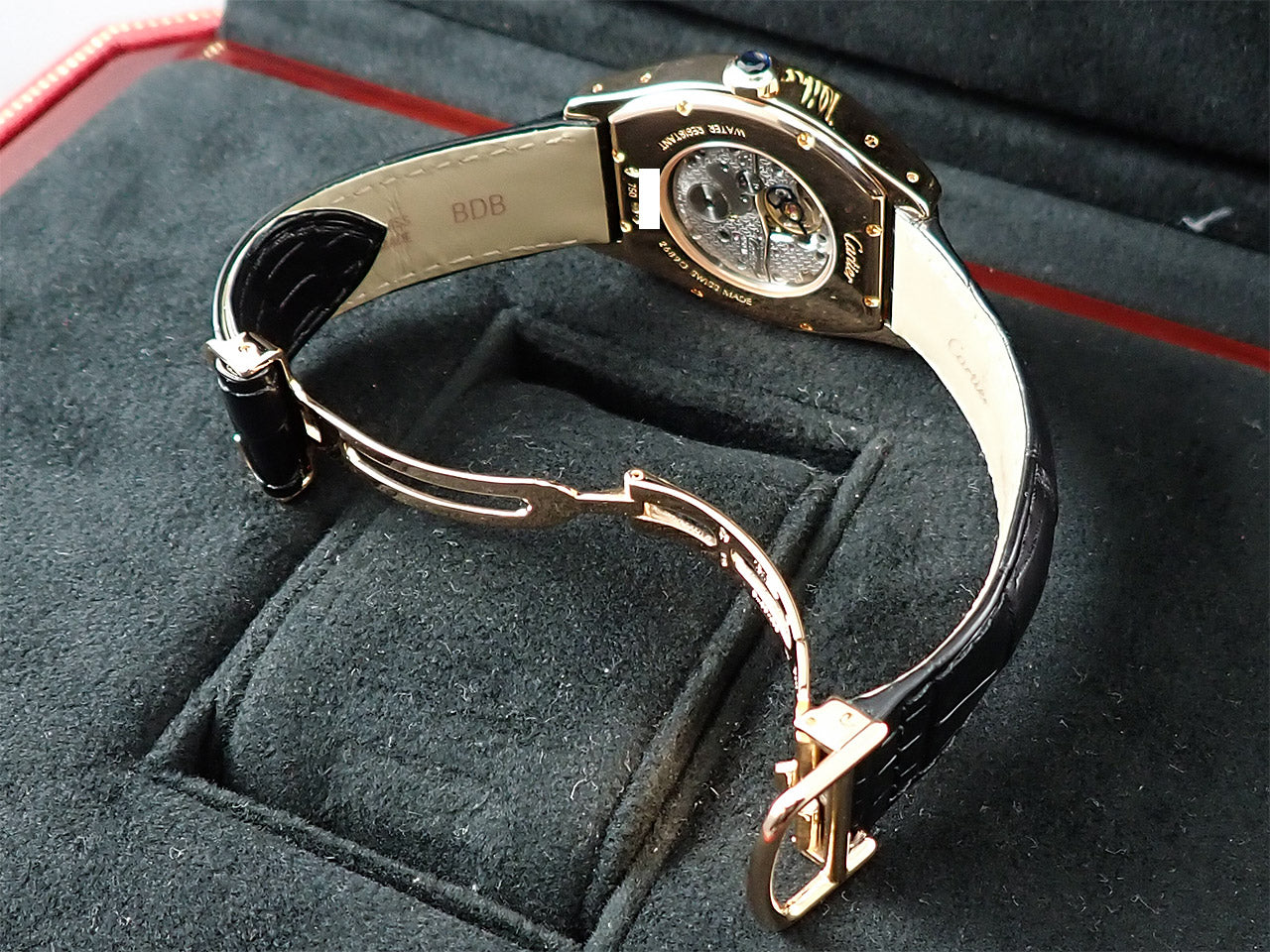 Cartier Tortue Power Reserve Date &lt;Warranty, Box, etc.&gt;