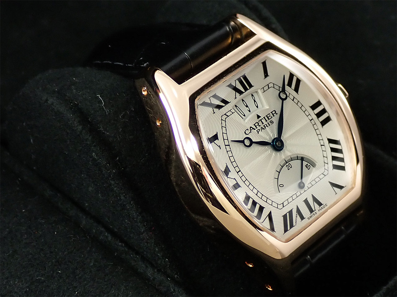 Cartier Tortue Power Reserve Date &lt;Warranty, Box, etc.&gt;