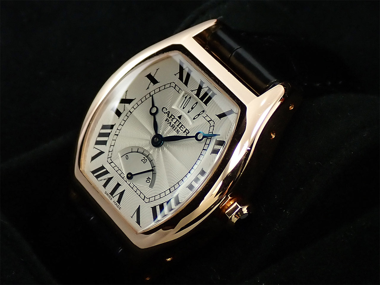 Cartier Tortue Power Reserve Date &lt;Warranty, Box, etc.&gt;