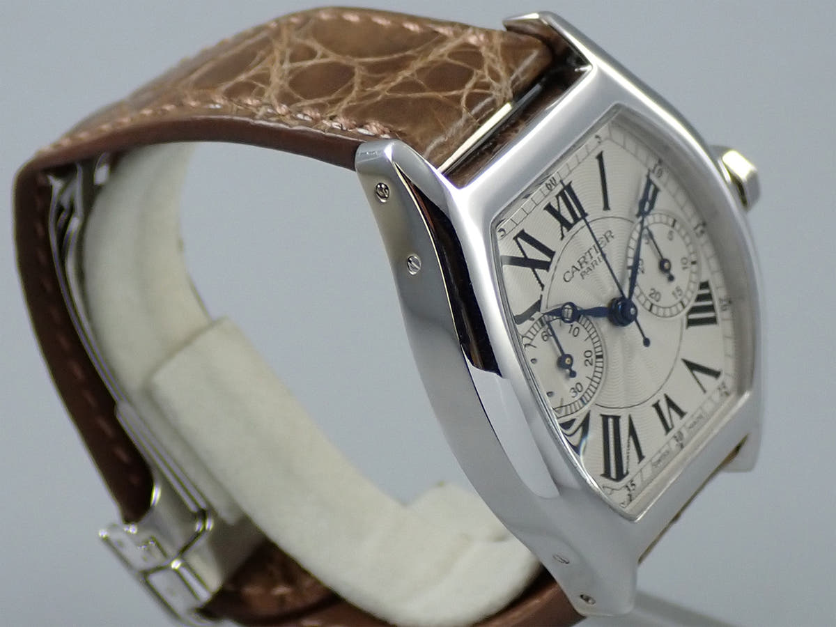 カルティエ トーチュ ワンプッシュクロノグラフ Ref.2714 シルバー文字盤 中古 32M37A33