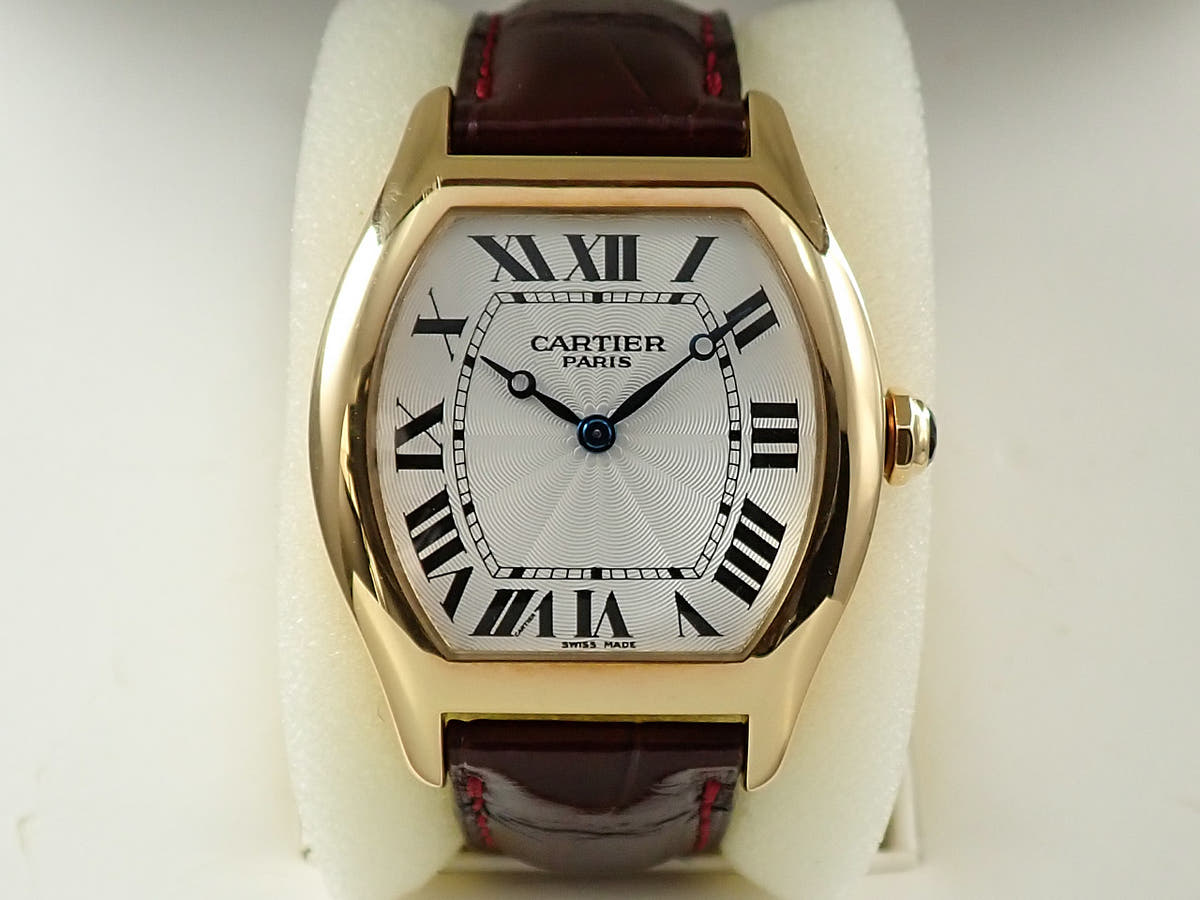 カルティエ トーチュLM Ref.W1531851 シルバー文字盤 中古 CHVZ3518