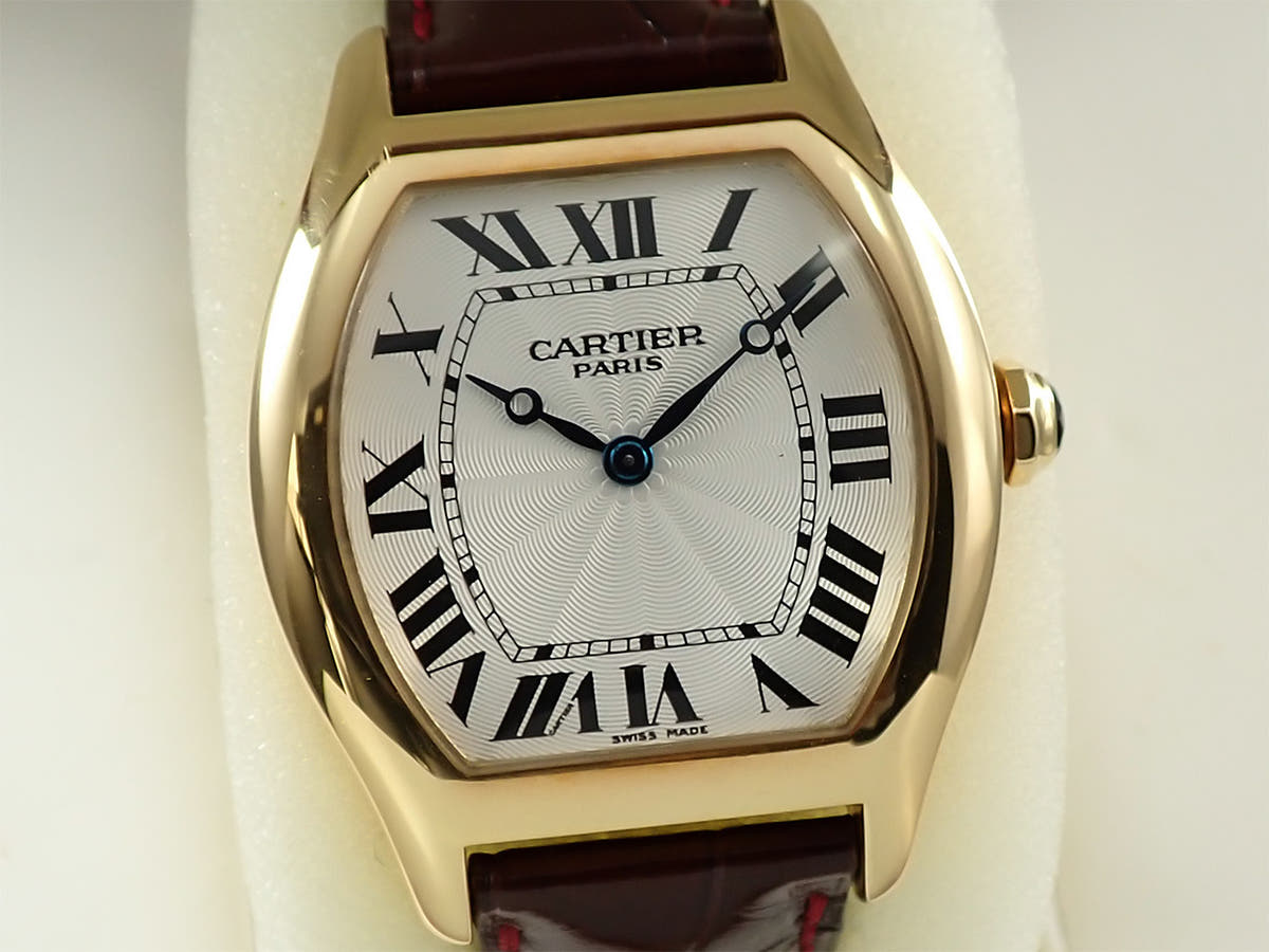 カルティエ トーチュLM Ref.W1531851 シルバー文字盤 中古 CHVZ3518