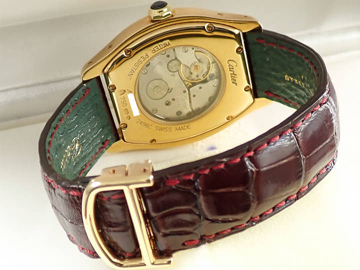 カルティエ トーチュLM Ref.W1531851 シルバー文字盤 中古 CHVZ3518