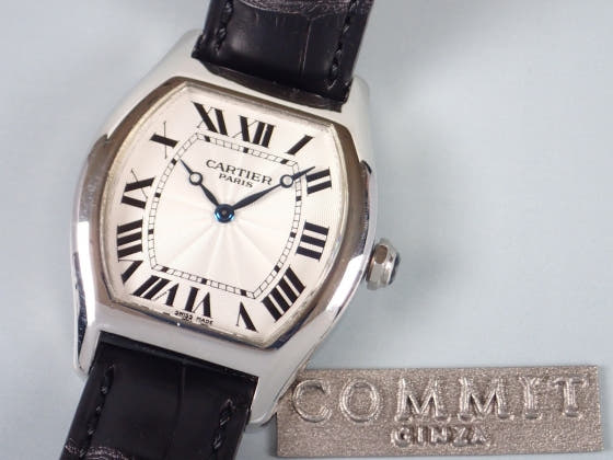 カルティエ トーチュ Ref.W1545951 シルバー文字盤 中古 tortue
