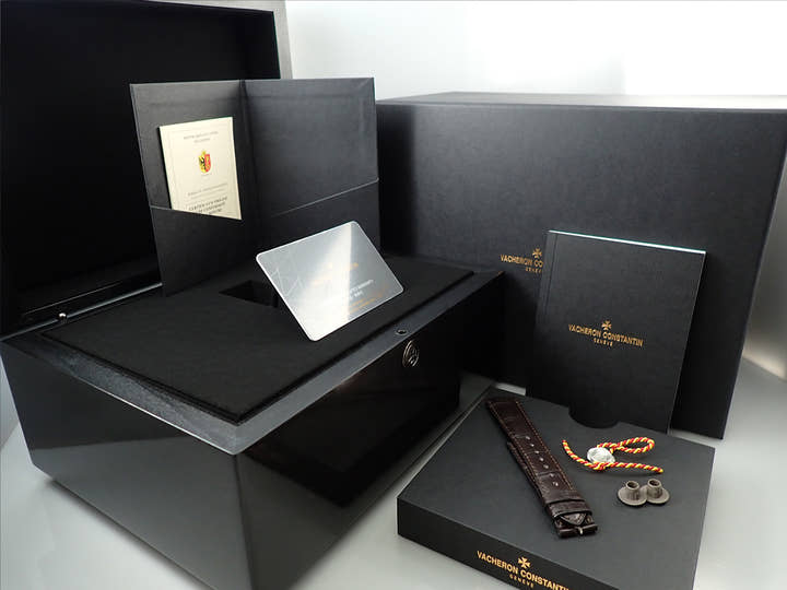 ヴァシュロンコンスタンタン トラディショナル トゥールビヨン Ref.6000T/000R-B346 シルバー文字盤 中古 4U572219