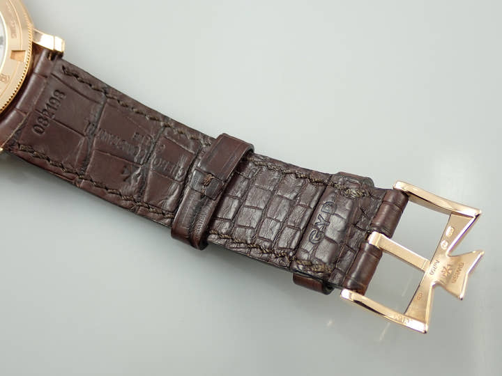 ヴァシュロンコンスタンタン トラディショナル マニュアルワインディング Ref.82172/000R-9382 シルバー文字盤 中古 TZYWY061