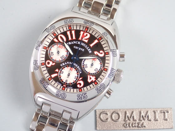 フランクミュラー トランスアメリカ Ref.2000CCAT ブラック文字盤 中古 trans-america