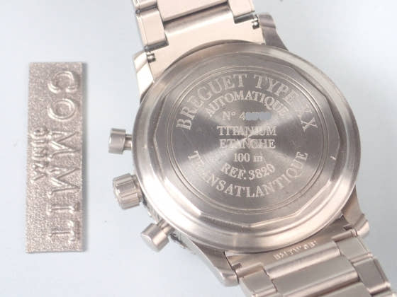 ブレゲ トランスアトランティック Ref.3820TI/K2/TW9 ブラックカーボン文字盤 中古 trans-atlantic