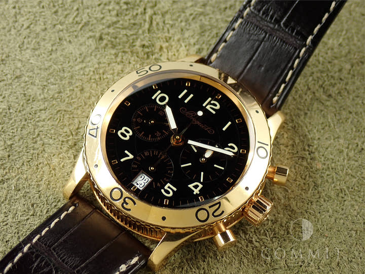 Breguet Type XX Transatlantic Ref.3820BR/F2/3W6 Black Dial Used 190YYRZC